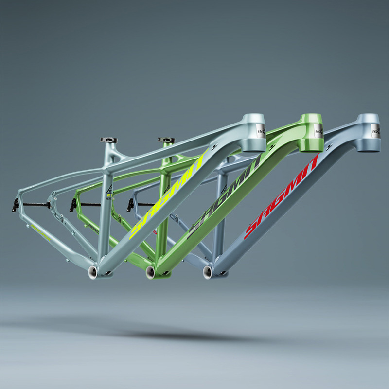 Mountain Biking Competition - Competition-grade Hardtail Mountain Bike Frame Lightweight