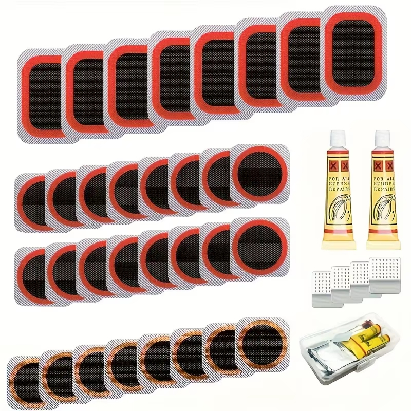 39pcs Bike Tire Repair Kit - B - огляд і ціна Mountain Biking Tube