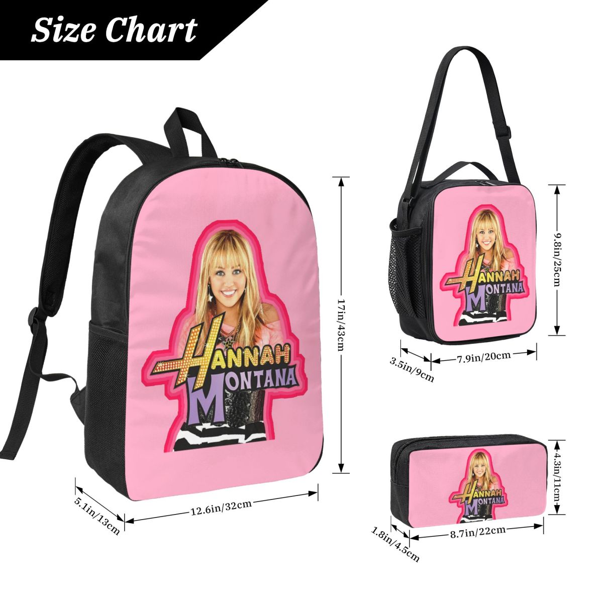 Hannah Montana Collage Backpac - огляд і ціна Mountain Biking Backpack