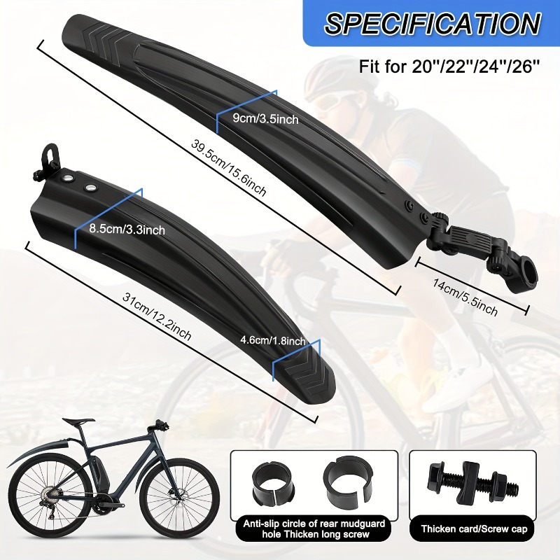 1Set Bike Mudguard Set Bicycle - огляд і ціна Mountain Biking Stuff