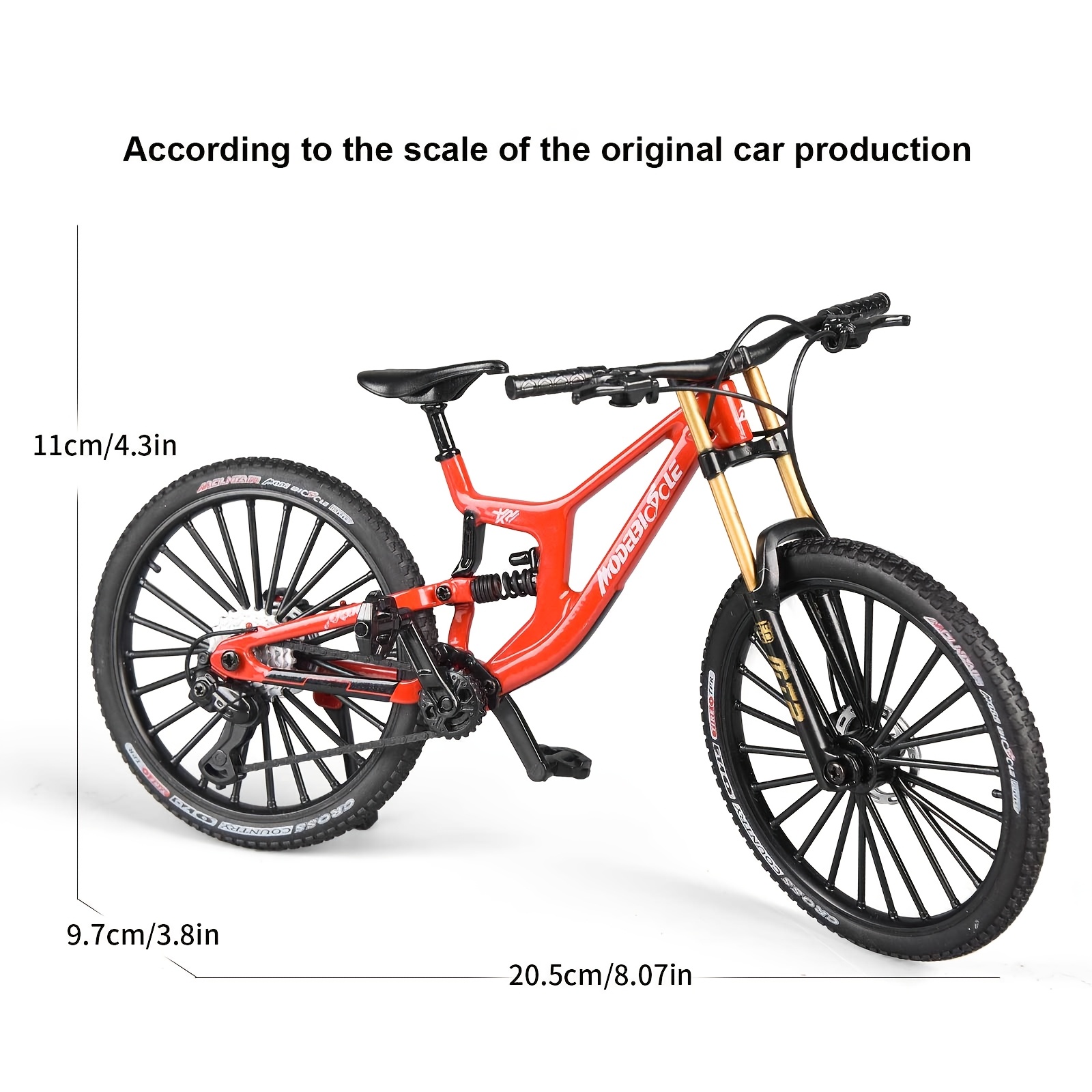 1:8 Scale Mini Alloy Finger Mo - огляд і ціна Mountain Biking Usa