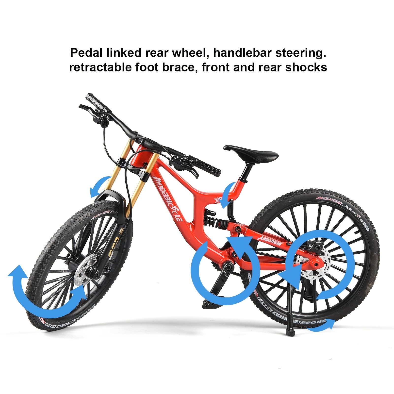 1:8 Scale Mini Alloy Finger Mo - огляд і ціна Mountain Biking Usa
