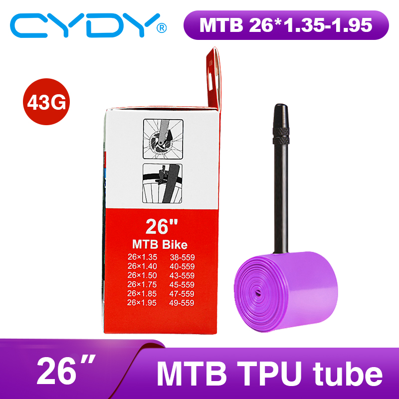 43g CYDY TPU Tube MTB 26 27.5  - огляд і ціна Mountain Biking Tube