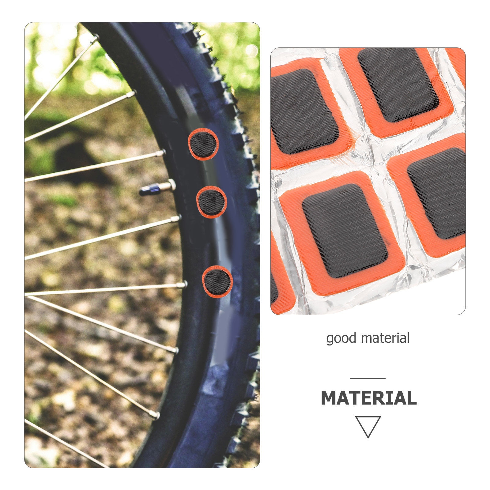2Sheets Bicycle Tire Repair Ki - огляд і ціна Mountain Biking Tube
