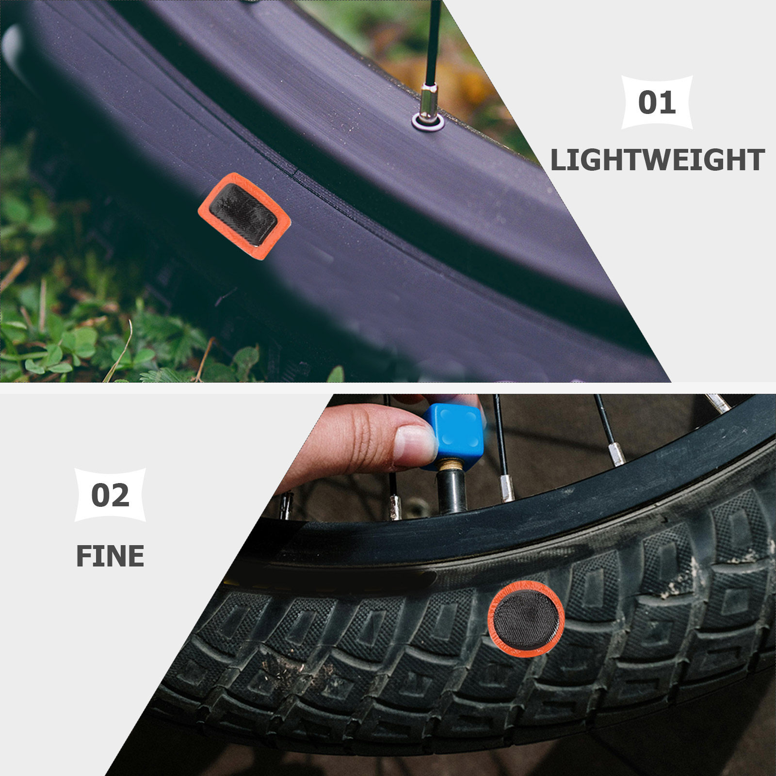 2Sheets Bicycle Tire Repair Ki - огляд і ціна Mountain Biking Tube