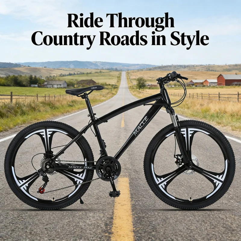 Black 24-inch Three-Knife Moun - огляд і ціна Mountain Biking Usa
